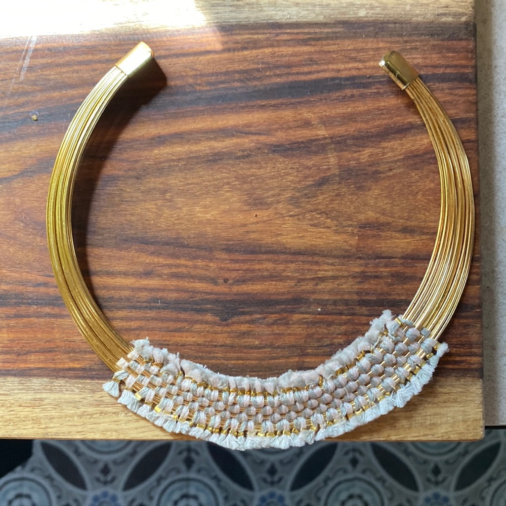 Anthropologie Gold Necklace